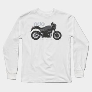 Ride rs cafe grey Long Sleeve T-Shirt